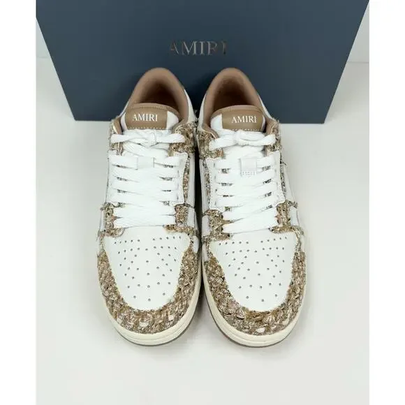 Size 44EU/11US - Amiri Skel Top Low Boucle Sneakers🍂 NEW/RETAIL $750!